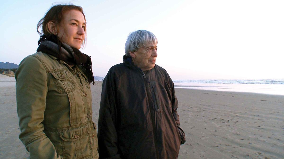 Curry and Le Guin at Canon Beach