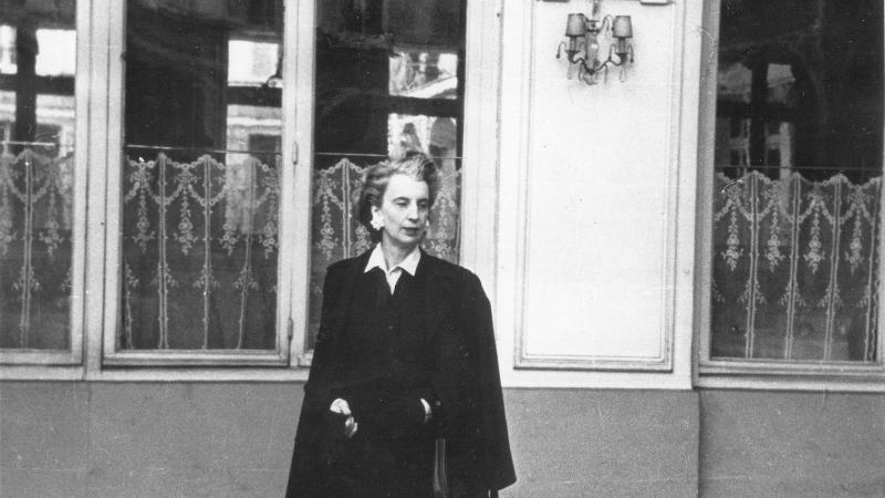 Kay Boyle in Paris,1946.