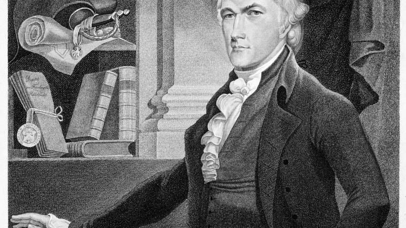 Alexander Hamilton engraving