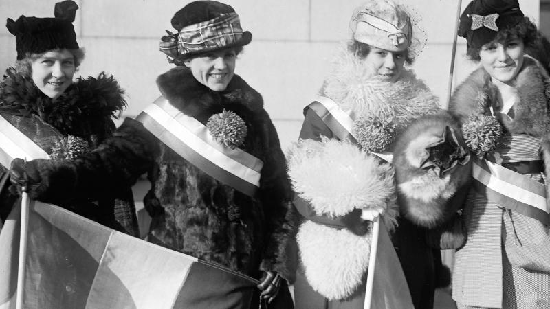 Suffragists in 1915