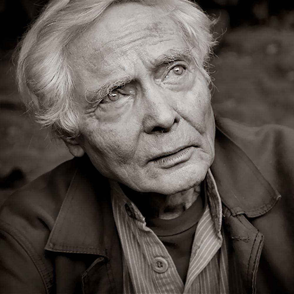 Photograph of W. S. Merwin as an older man