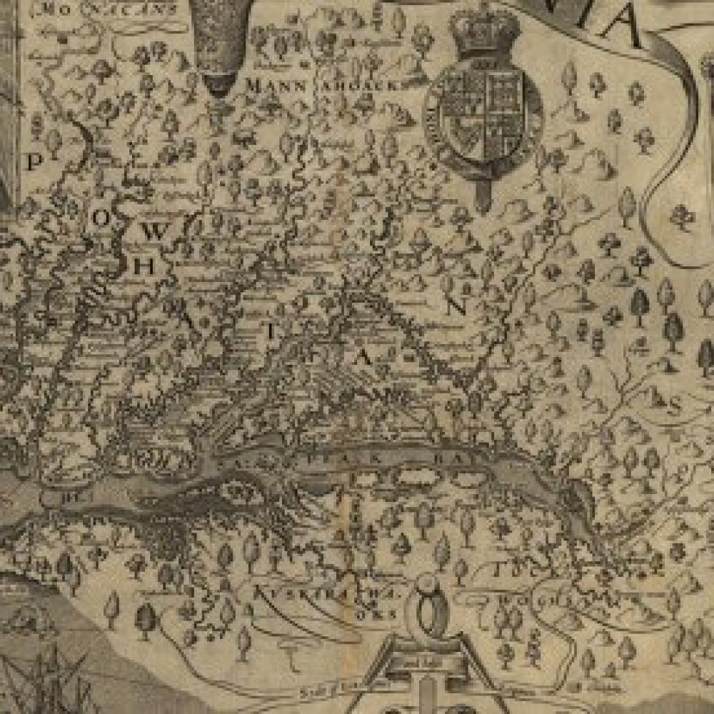 Jamestown Virginia Settlement Map