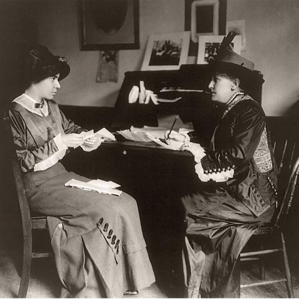 Alice Paul and Helen Hamilton Gardener before they became rivals