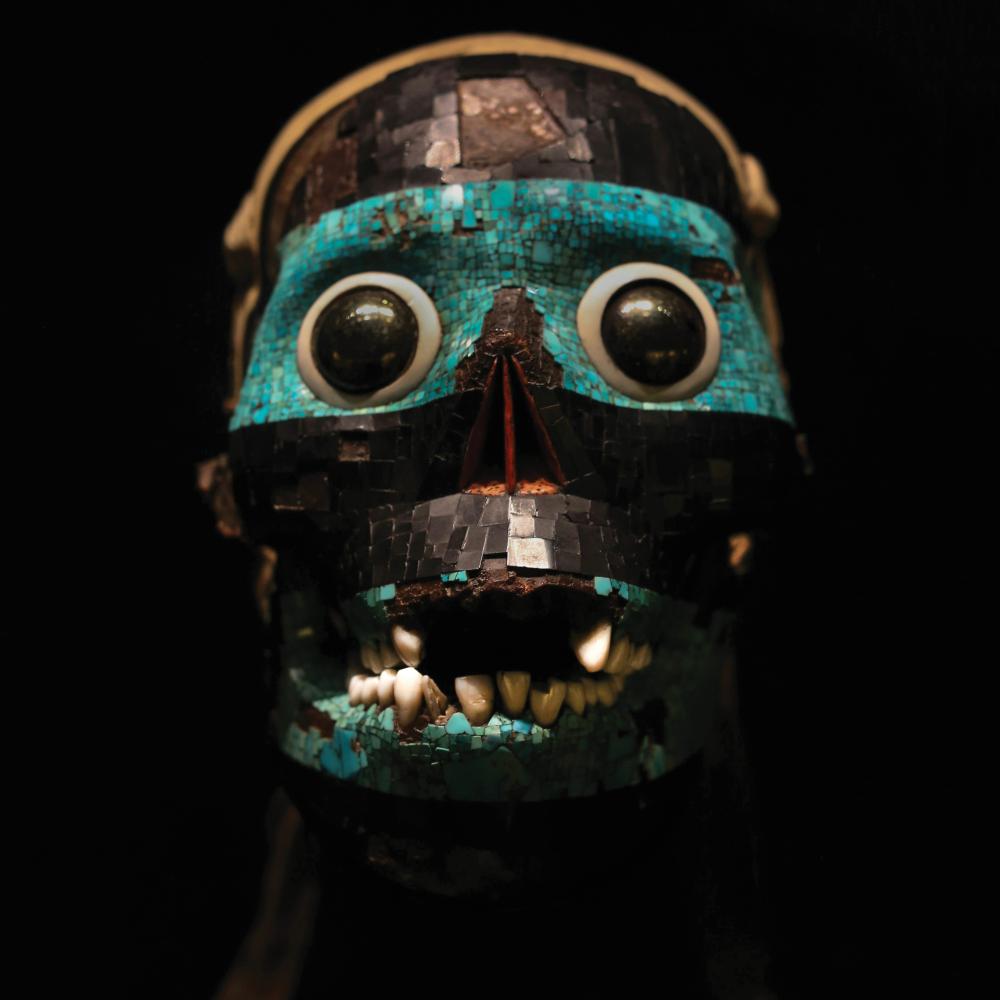 Tezcatlipoca skull