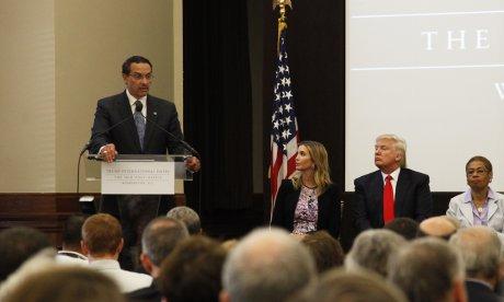 DC Mayor Vincent Gray speaks at OPO press conference