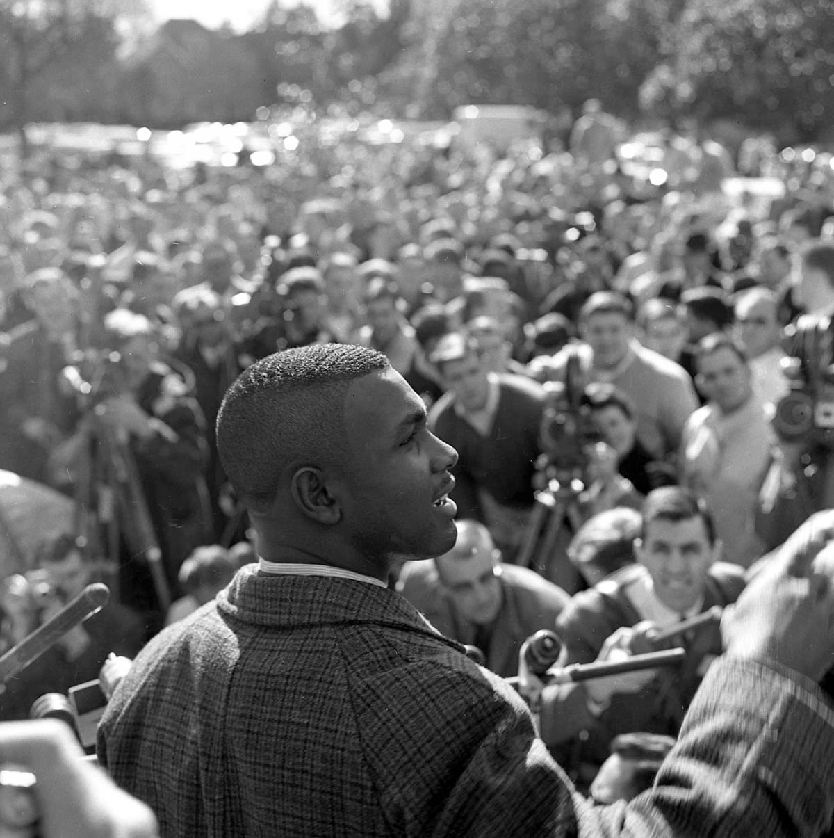 Harvey Gantt, the first black student of Clemson College 