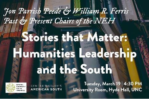 Hutchins Conversation: Jon Parrish Peede & William R. Ferris