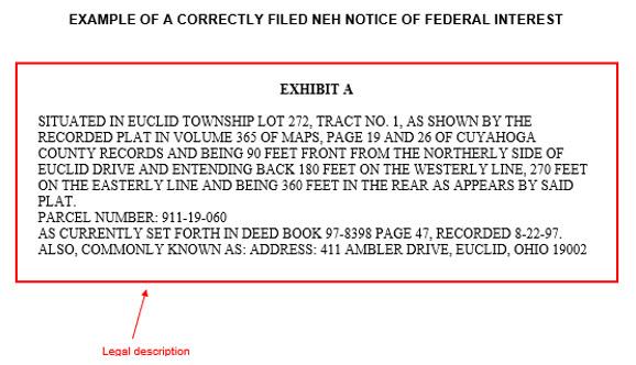 Notice of Federal Interest 2