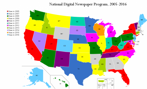 Map of NDNP Participants