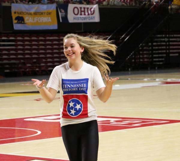 Girl at National History Day