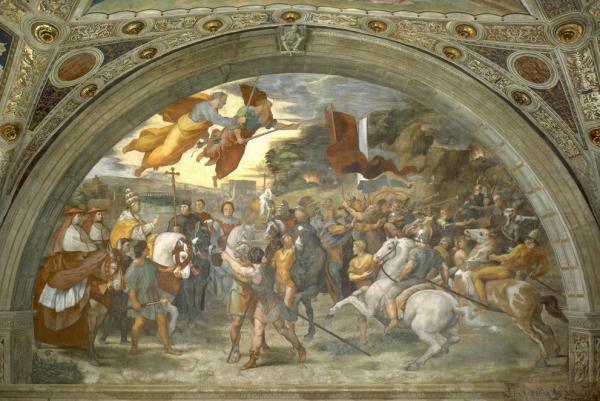 Pope Leo I Repulsing Attila the Hun