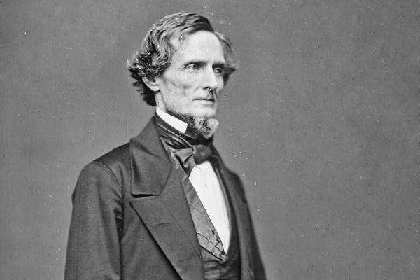 Jefferson Davis, the first and only President of the Confederacy.