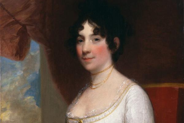 Dolley Madison, by Gilbert Stuart