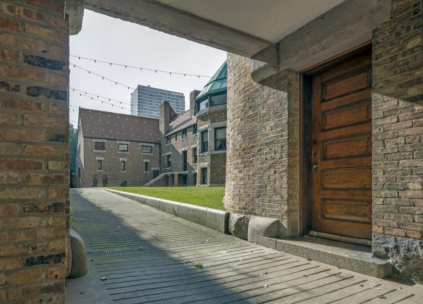 Glessner House courtyard