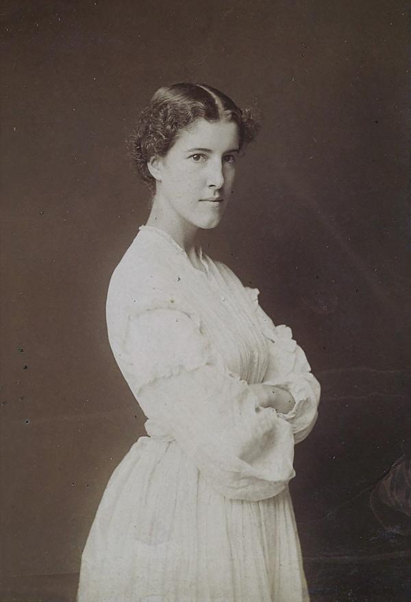 Charlotte Perkins Gilman as a young woman.