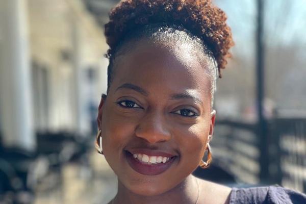 Picture of a young black women smiling