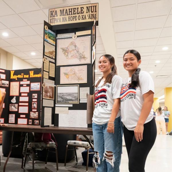 NHD students from Hawaii 