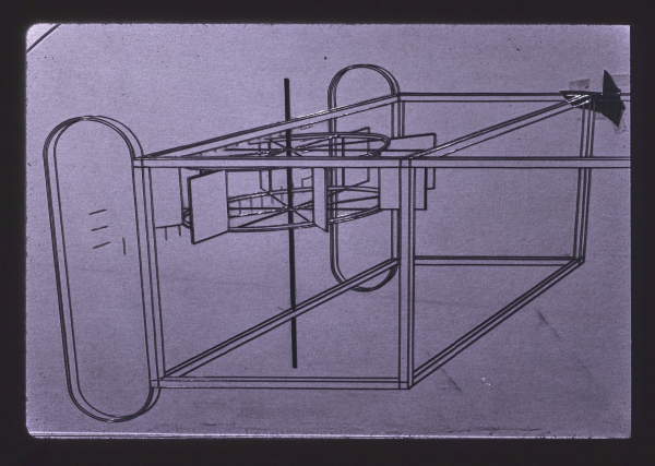 Sketch of "Study for Glider"