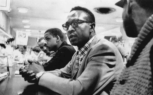 Civil rights sit-in in Greensboro