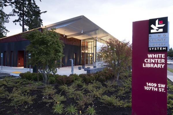 Image of the White Center Library in the King County Library System