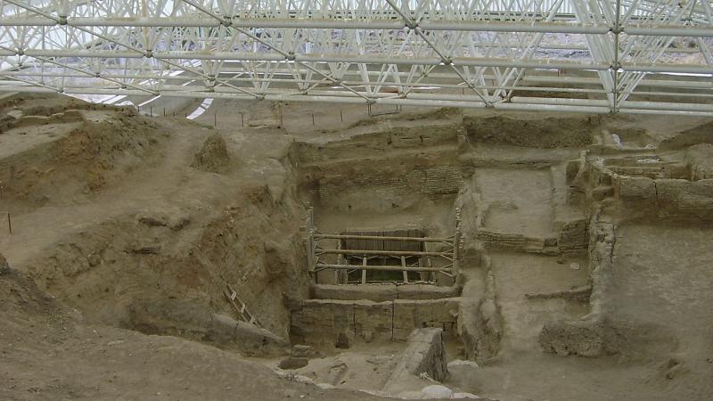 Archaeological dig site, Catal Huyuk