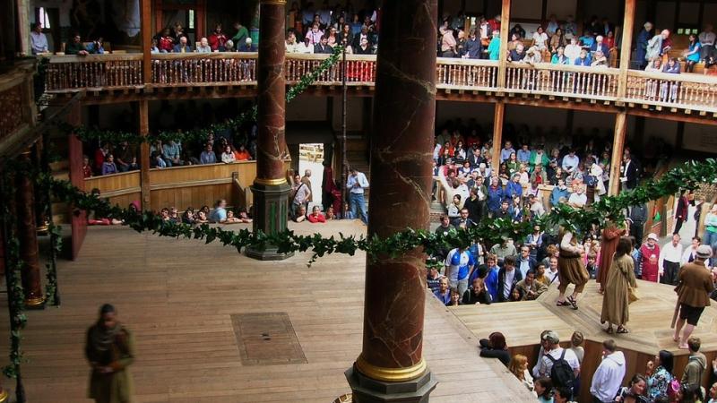 The Globe Theatre, London.