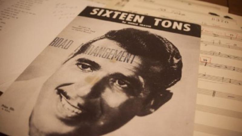 photograph of sheet music