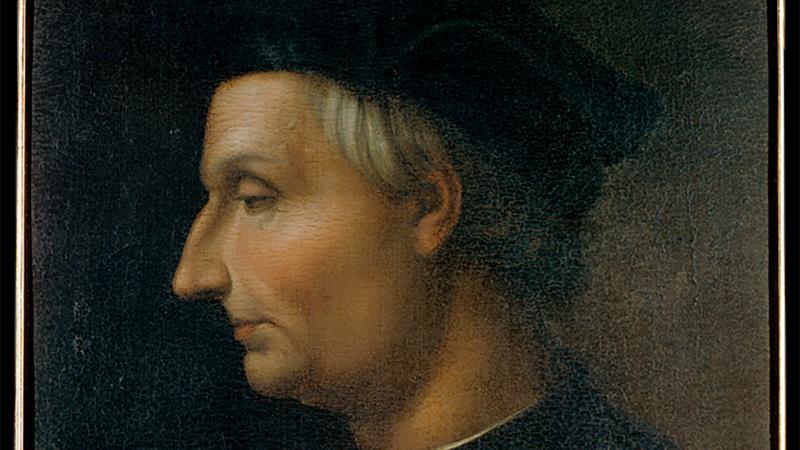 Portrait of Macchiavelli