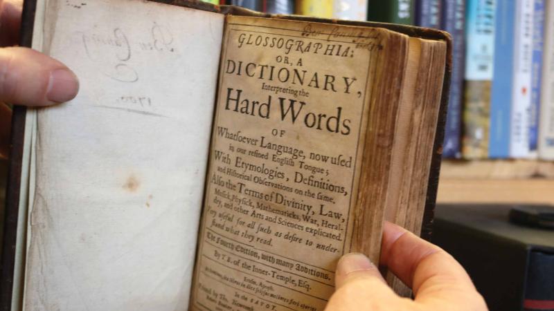 History and development of dictionaries