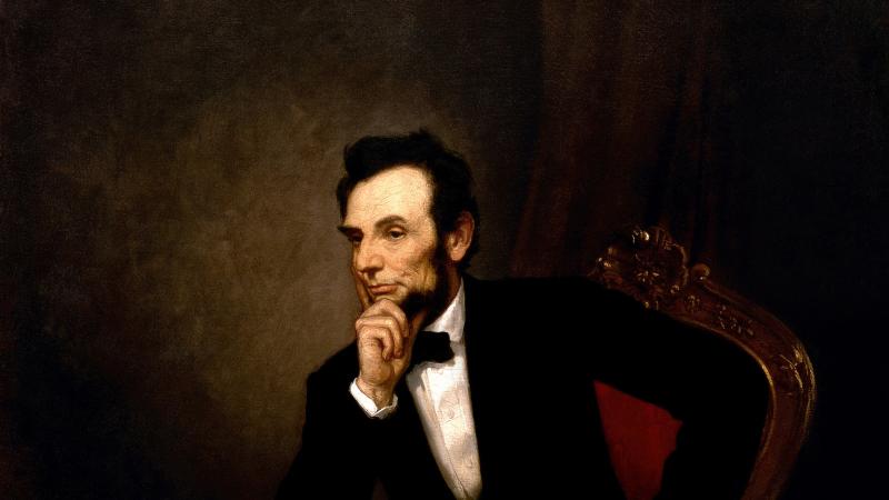 Portrait of Lincoln by George Peter Alexander Healy 