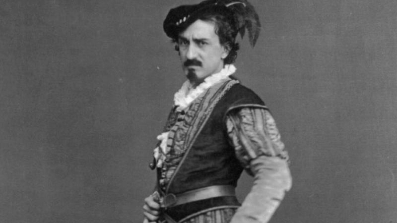 Portrait of Edwin Booth as Iago in Shakespeare's Othello, the Moor of Venice.