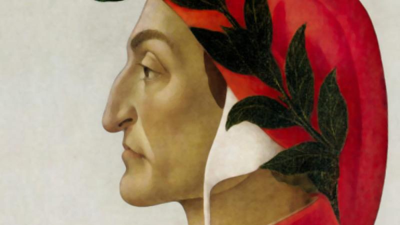 Dante Alighieri's portrait by Sandro Botticelli, 1495